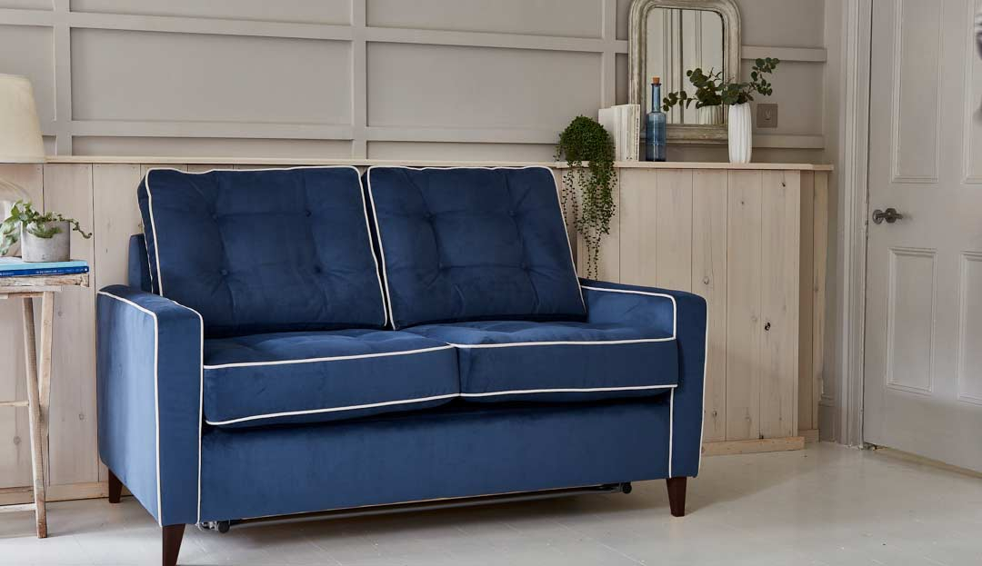 Real Leather Sofa Beds Darlings of Chelsea