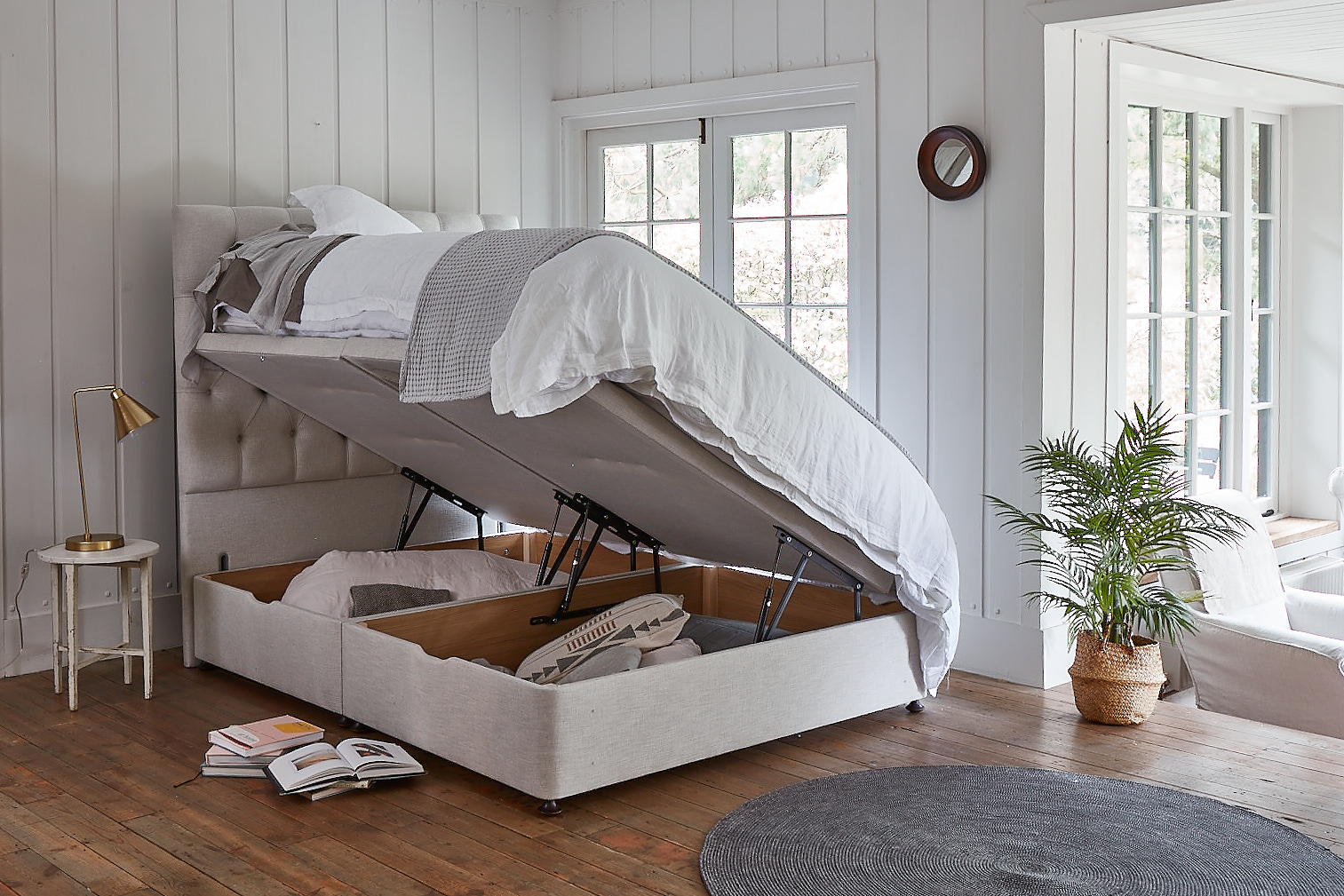 Ottoman Storage Beds Space Saving Divans Darlings of Chelsea