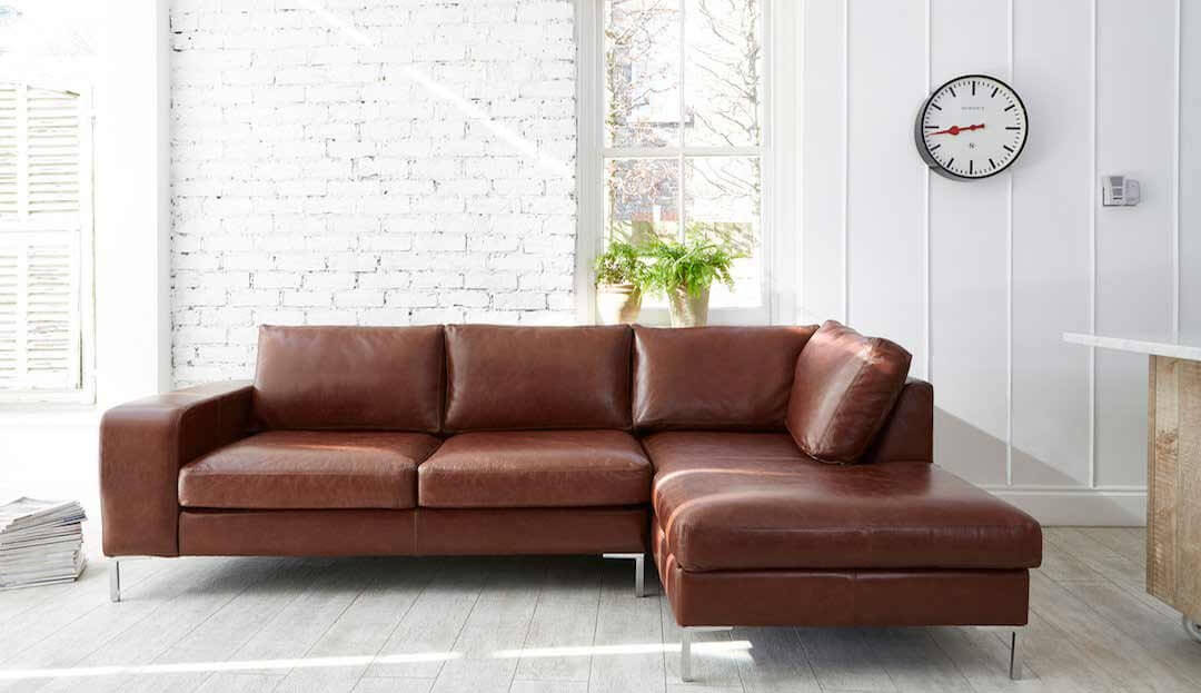 Kingly Sofa Modern Small Corner Sofa Darlings of Chelsea